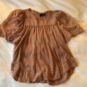 ICONS OBJECTS OF DEVOTION Floral Blouse